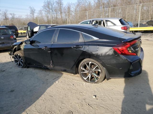 2HGFC1E52JH702363 - 2018 HONDA CIVIC SI BLACK photo 2