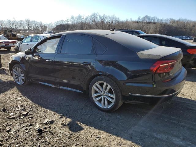 1VWLA7A37KC007991 - 2019 VOLKSWAGEN PASSAT WOLFSBURG BLACK photo 2