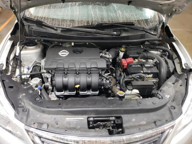 3N1AB7AP1FY277616 - 2015 NISSAN SENTRA S SILVER photo 11