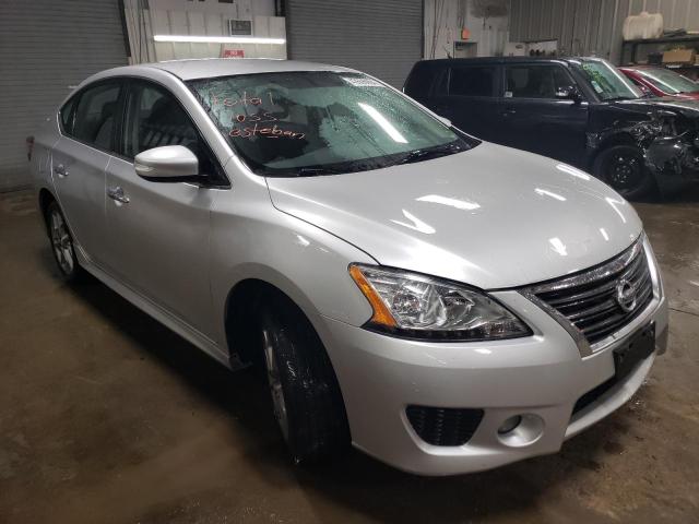 3N1AB7AP1FY277616 - 2015 NISSAN SENTRA S SILVER photo 4