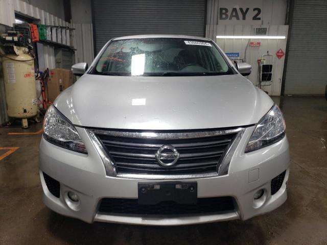 3N1AB7AP1FY277616 - 2015 NISSAN SENTRA S SILVER photo 5