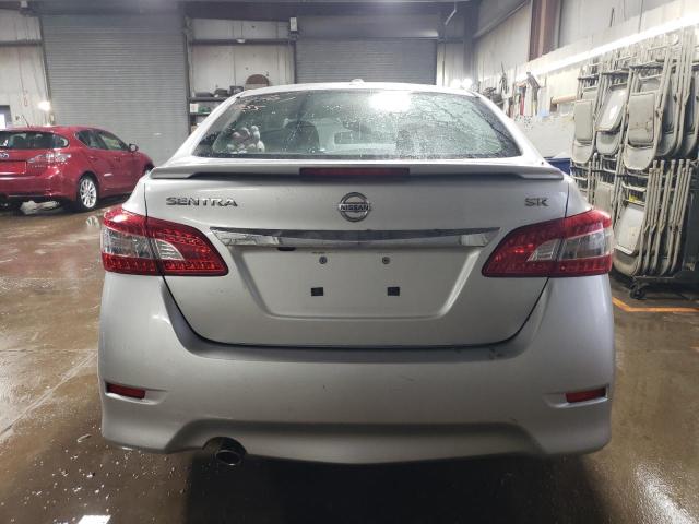 3N1AB7AP1FY277616 - 2015 NISSAN SENTRA S SILVER photo 6