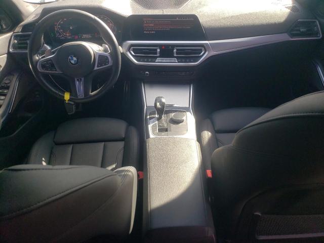 3MW5U7J02M8B87249 - 2021 BMW M340I WHITE photo 8