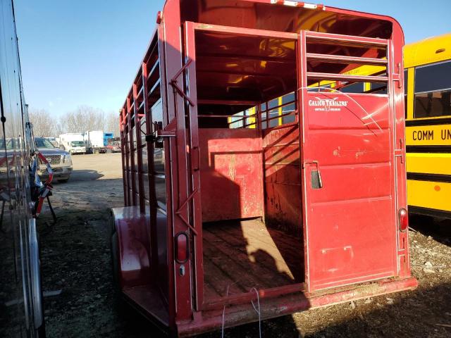 4GASB1628L1000044 - 2020 CALI TRAILER RED photo 3