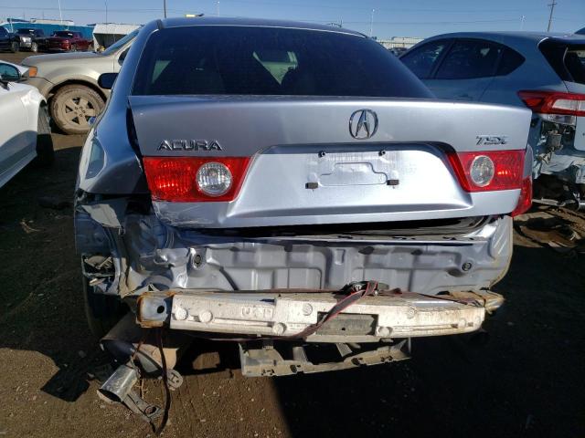 JH4CL95874C012107 - 2004 ACURA TSX BLUE photo 6