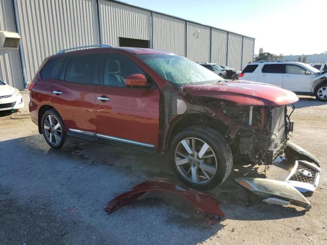 5N1AR2MN2DC621249 - 2013 NISSAN PATHFINDER S RED photo 4