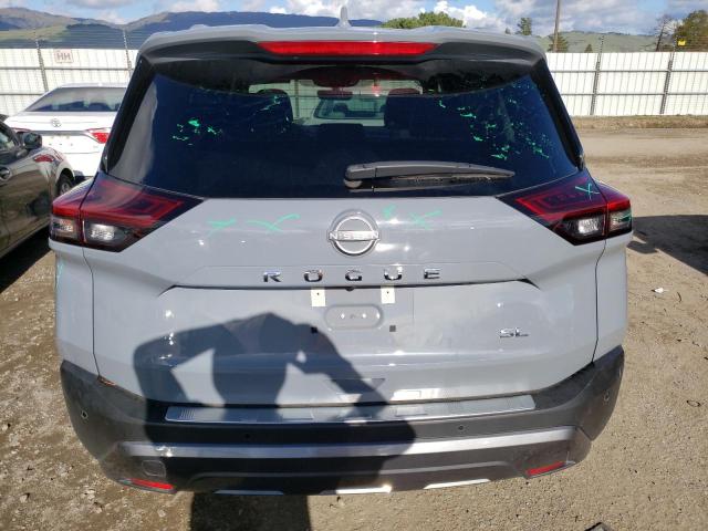 5N1BT3CA6NC702007 - 2022 NISSAN ROGUE SL GRAY photo 6