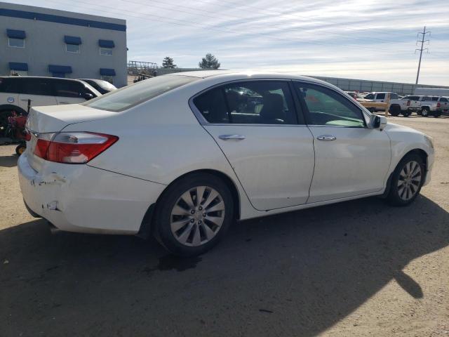 1HGCR2F70EA128857 - 2014 HONDA ACCORD EX WHITE photo 3