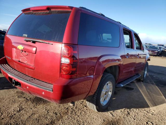 1GNSKJE7XER184341 - 2014 CHEVROLET SUBURBAN K1500 LT RED photo 3