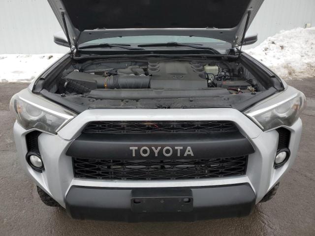 JTEBU5JR2G5327290 - 2016 TOYOTA 4RUNNER SR5/SR5 PREMIUM SILVER photo 12