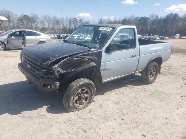 1N6SD11Y2NC305722 - 1992 NISSAN TRUCK SHORT WHEELBASE SILVER photo 1