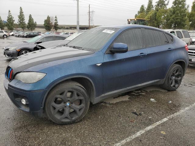 5UXFG8C56BLZ95539 - 2011 BMW X6 XDRIVE50I BLUE photo 1