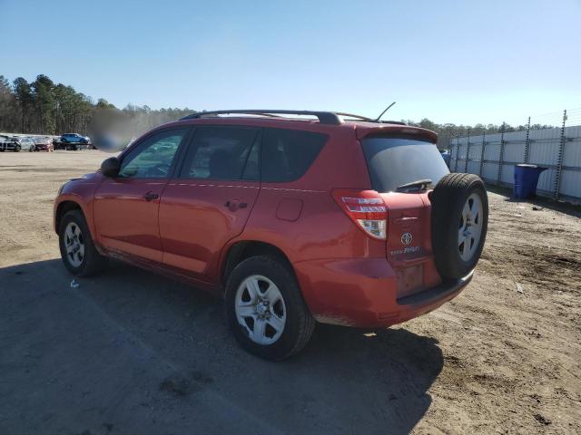 2T3ZF4DV3AW050455 - 2010 TOYOTA RAV4 RED photo 2