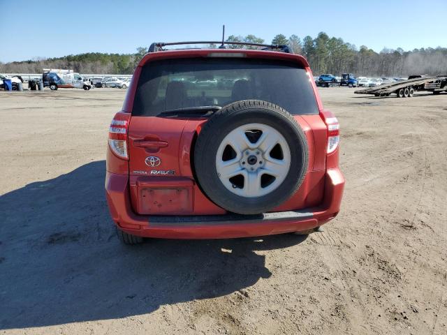 2T3ZF4DV3AW050455 - 2010 TOYOTA RAV4 RED photo 6