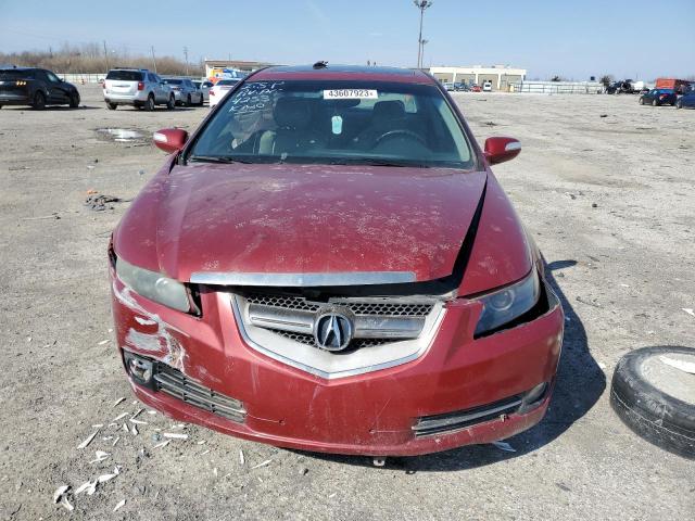 19UUA76528A002561 - 2008 ACURA TL TYPE S BURGUNDY photo 5