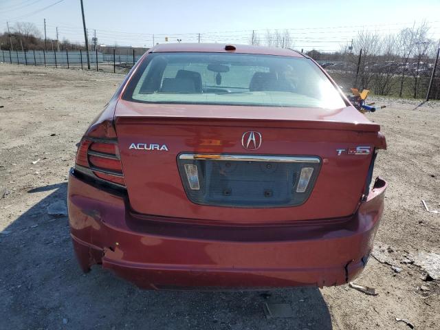 19UUA76528A002561 - 2008 ACURA TL TYPE S BURGUNDY photo 6