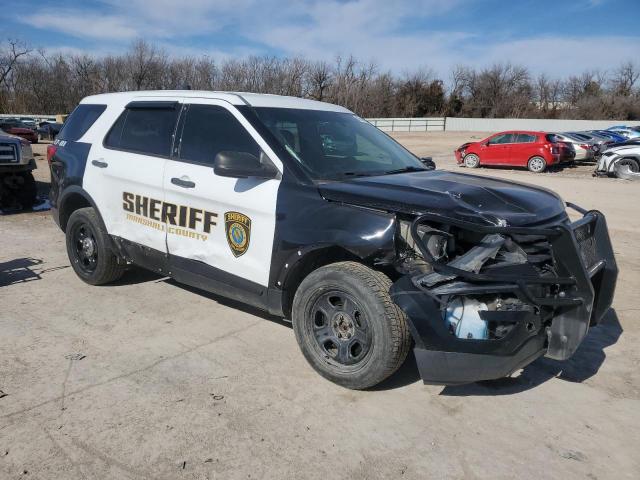 1FM5K8AR0HGC25724 - 2017 FORD EXPLORER POLICE INTERCEPTOR 双色 照片 4