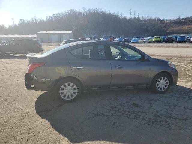 3N1CN7AP3DL846783 - 2013 NISSAN VERSA S GRAY photo 3