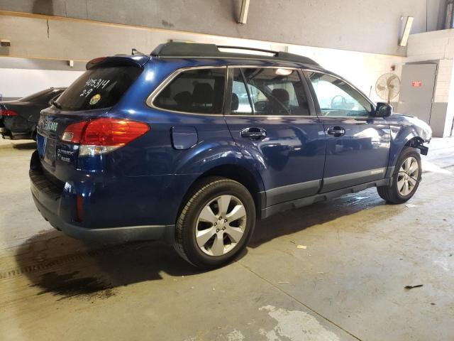 4S4BRBKC2B3366072 - 2011 SUBARU OUTBACK 2.5I LIMITED BLUE photo 3