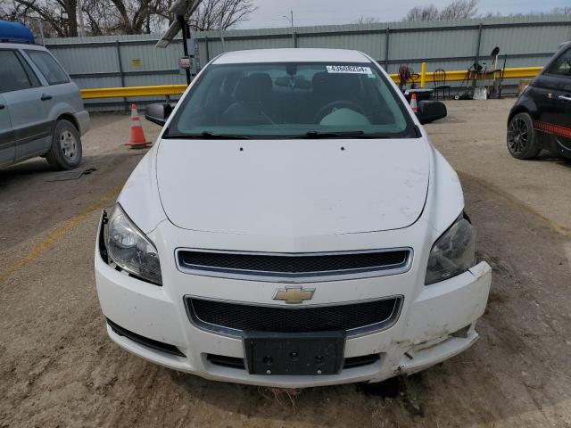 1G1ZA5EU6CF395552 - 2012 CHEVROLET MALIBU LS WHITE photo 5