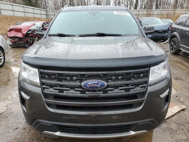 1FM5K8DH0JGA66406 - 2018 FORD EXPLORER XLT GRAY photo 5