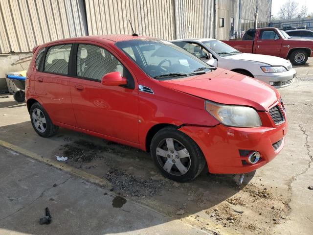 KL2TD66E99B648142 - 2009 PONTIAC G3 RED photo 4