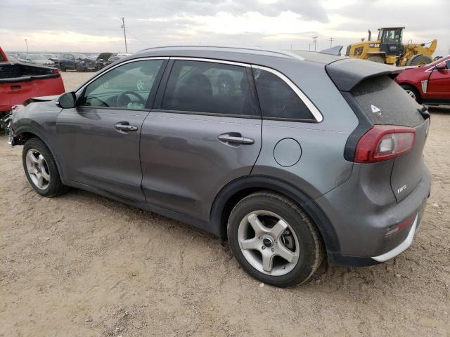 KNDCC3LCXH5047501 - 2017 KIA NIRO EX SILVER photo 2