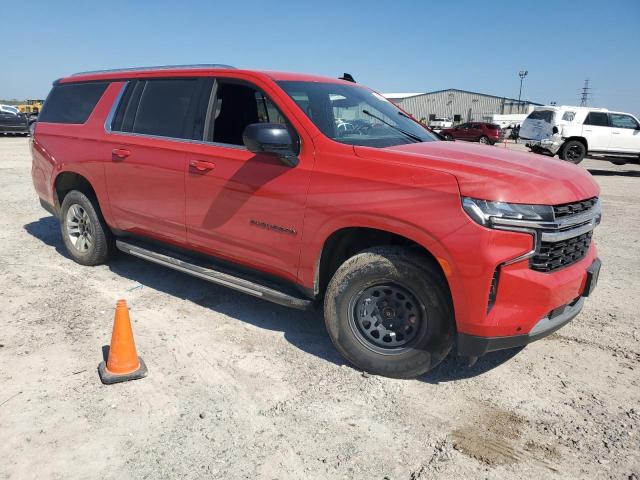 1GNSKBED3PR196300 - 2023 CHEVROLET SUBURBAN K1500 LS RED photo 4