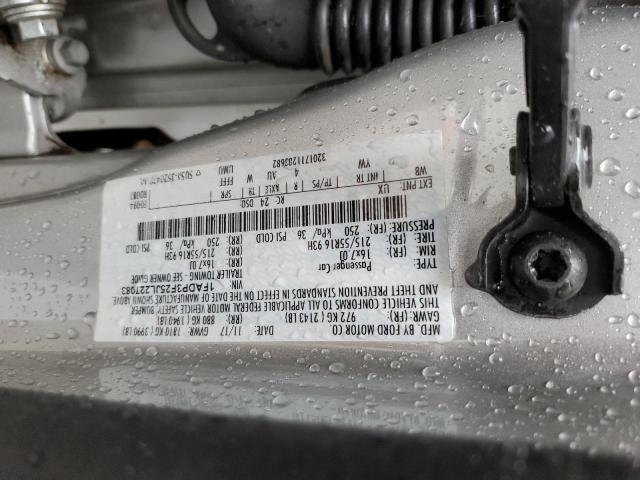 1FADP3F25JL227083 - 2018 FORD FOCUS SE SILVER photo 12