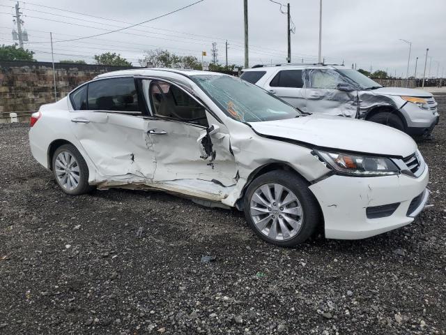 1HGCR3F82DA018793 - 2013 HONDA ACCORD EXL WHITE photo 4