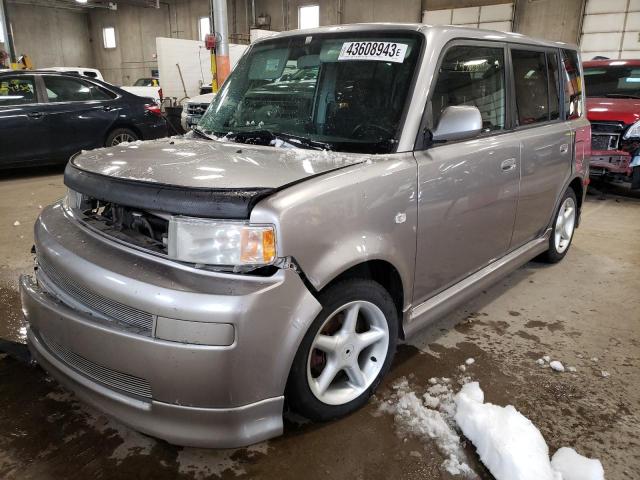 JTLKT324864124394 - 2006 TOYOTA SCION XB Grau Foto 1