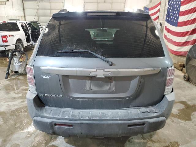 2CNDL13F956033135 - 2005 CHEVROLET EQUINOX LS GRAY photo 6