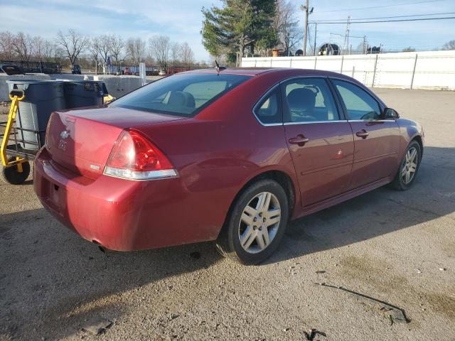 2G1WB5E3XE1154529 - 2014 CHEVROLET IMPALA LIM LT RED photo 3