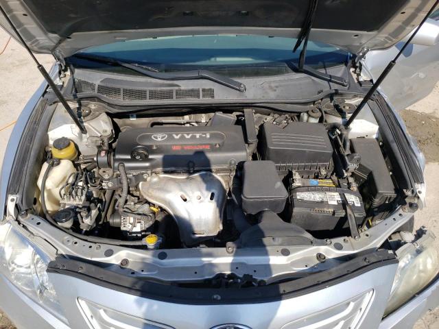 4T4BE46K17R006615 - 2007 TOYOTA CAMRY CE SILVER photo 11
