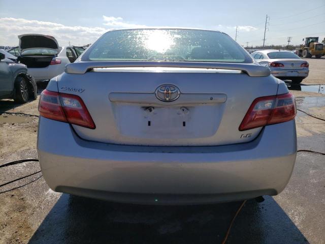 4T4BE46K17R006615 - 2007 TOYOTA CAMRY CE SILVER photo 6