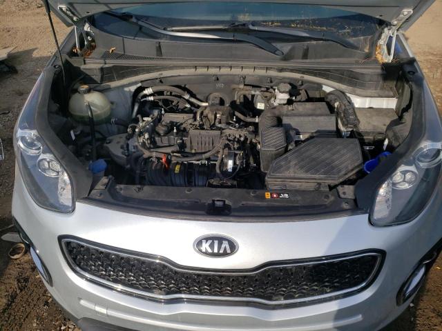 KNDPN3AC4H7088015 - 2017 KIA SPORTAGE EX SILVER photo 11