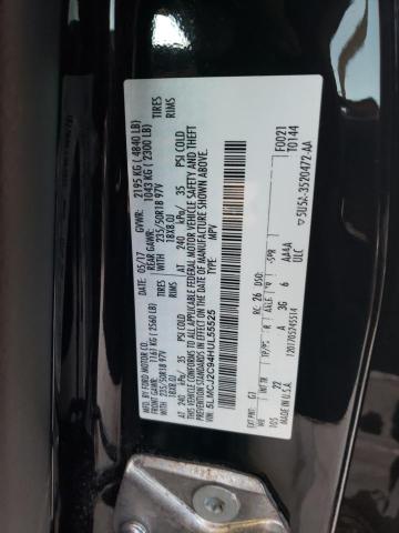 5LMCJ2C94HUL55525 - 2017 LINCOLN MKC SELECT 黑色 照片 12