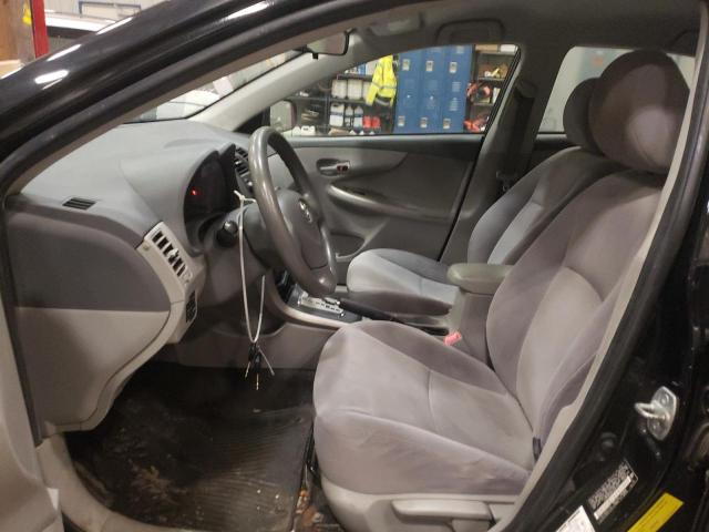 JTDBU4EE8AJ061004 - 2010 TOYOTA COROLLA BASE BLACK photo 7