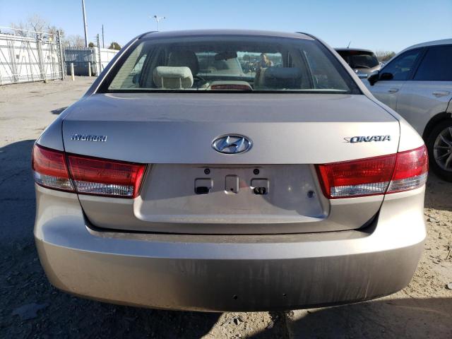 5NPET46C07H227482 - 2007 HYUNDAI SONATA GLS GOLD photo 6