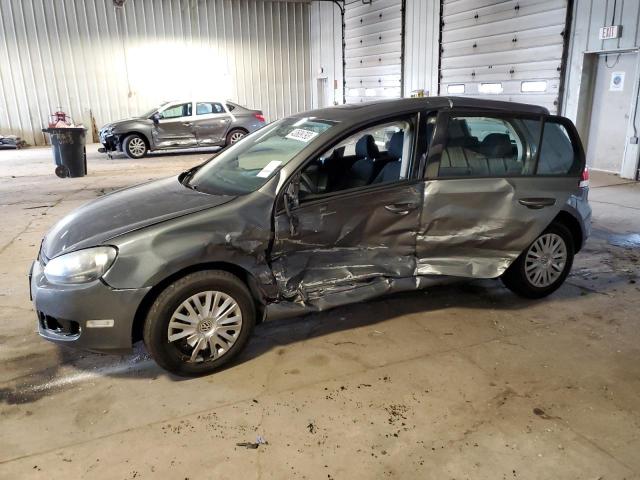 WVWDA7AJ8BW271614 - 2011 VOLKSWAGEN GOLF GRAY photo 1