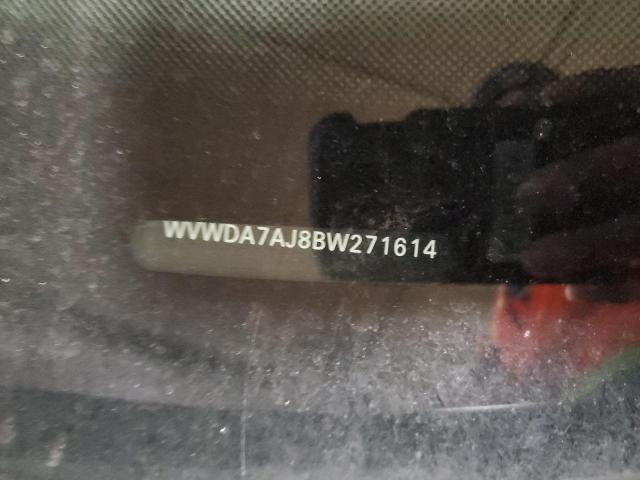 WVWDA7AJ8BW271614 - 2011 VOLKSWAGEN GOLF GRAY photo 12