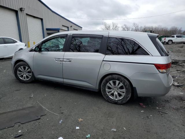 5FNRL5H46EB130022 - 2014 HONDA ODYSSEY EX SILVER photo 2