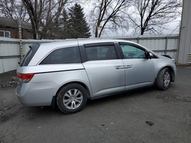 5FNRL5H46EB130022 - 2014 HONDA ODYSSEY EX SILVER photo 3