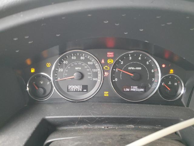 1J8HH48K09C519398 - 2009 JEEP COMMANDER SPORT თეთრი ფოტო 9