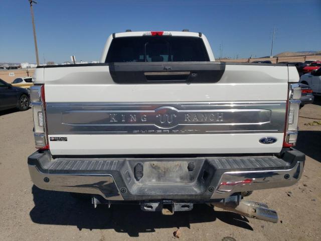 1FT7W2BT3MEE06265 - 2021 FORD F250 SUPER DUTY WHITE photo 6