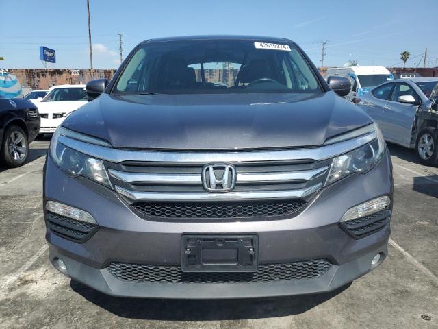 5FNYF5H5XHB016301 - 2017 HONDA PILOT EXL GRAY photo 5