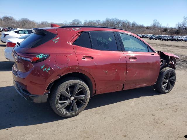 LRBFZMR41MD112042 - 2021 BUICK ENVISION PREFERRED RED photo 3