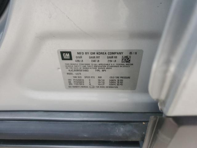 KL4CJBSBXGB704803 - 2016 BUICK ENCORE CONVENIENCE Gümüş foto 13