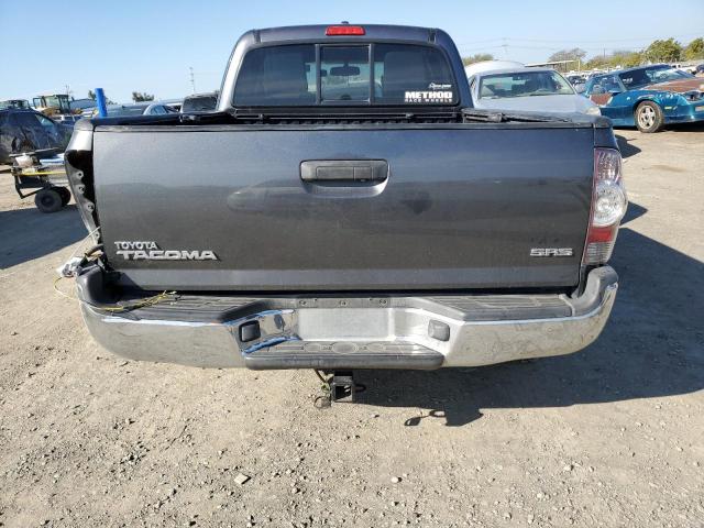 5TETX4CN8AZ676589 - 2010 TOYOTA TACOMA ACCESS CAB GRAY photo 6