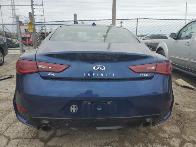 JN1FV7EL2KM440226 - 2019 INFINITI Q60 RED SPORT 400 BLUE photo 6